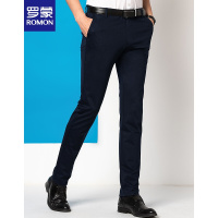 罗蒙（ROMON）休闲裤男新款轻便裤子舒适时尚长裤8KZ910026