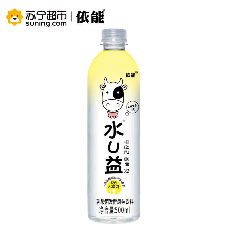 依能水U益复合果味500ml*15瓶/箱乳酸菌发酵风味饮料图片