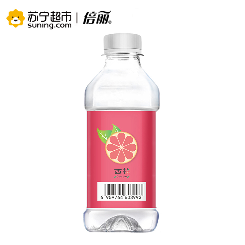 倍丽 西柚味 苏打水 瓶装350ml*12+3瓶/包促销包装