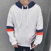 稻草人(Mexican)连帽卫衣男中学生韩版潮流运动休闲上衣青少年套头外套男