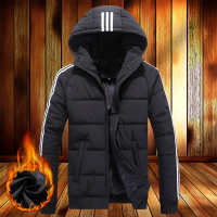 稻草人(Mexican)男士外套春冬季棉衣加厚衣服潮流棉袄爸爸冬装短款棉服