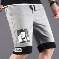 稻草人(Mexican)短裤男夏天潮流运动宽松夏季沙滩大裤衩5五分中裤子