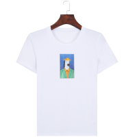 稻草人(Mexican)短袖男t恤ins港风夏季打底衣服潮流T棉质上衣修身半袖