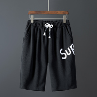 稻草人(Mexican)短裤男夏天运动宽松休闲5分大裤衩五分裤男士沙滩裤夏季