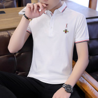 稻草人(Mexican)夏季短袖T恤男棉POLO衫潮牌领翻领半袖衣服夏装