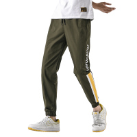 稻草人(Mexican)裤子男韩版潮流春季束脚休闲长裤宽松百搭运动工装潮