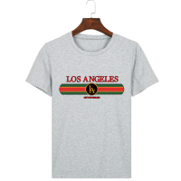 俞兆林(YUZHAOLIN)男装短袖t恤夏季潮流印花圆领纯棉男士男款短袖T恤