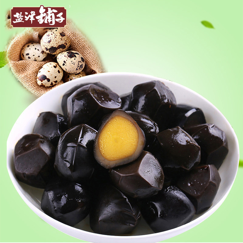 盐津铺子 香辣味卤蛋鹌鹑蛋110g 休闲零食开袋即食无需剥壳喜蛋