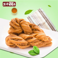 盐津铺子香酥大麻花160g 休闲食品零食特产传统糕点点心小包 开袋即食