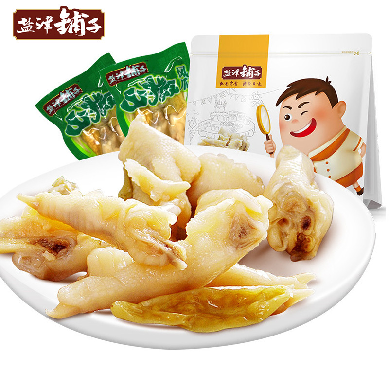 盐津铺子山椒凤爪238g泡椒鸡爪四川特产风味零食品