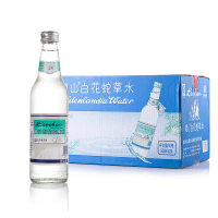 [苏宁超市]崂山白花蛇草水(瓶装)330ml*24 新老包装混发 以实际收货为准