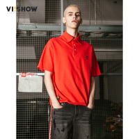 viishow夏装短袖T恤男青年polo衫潮牌半袖纯棉短t半袖7_1