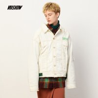 viishow2018秋冬新款夹克女白色休闲短款外套宽松学生情侣上衣