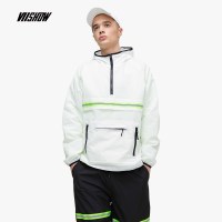 viishow2019春季新款卫衣男 韩版男士套头连帽外套情侣装上衣学生