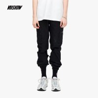 viishow2019夏季新款休闲长裤男 韩版男士束脚裤松紧带工装裤潮牌