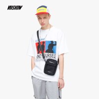 viishow2019夏季新款短袖T恤男 潮牌圆领半袖男士上衣清凉学生装