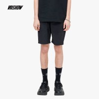 viishow2019夏季新款休闲短裤男 韩版直筒裤子纯色男士下装清凉