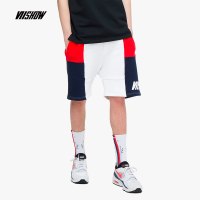 viishow2019夏季新款休闲短裤男 潮牌抽绳运动风裤子男士下装欧美