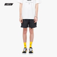 viishow2019夏装新款短裤男 日系复古男士五分裤松紧带休闲学生装
