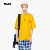 viishow2019夏装新款短袖T恤男 韩版男士半袖上衣色潮流上衣