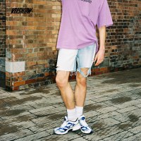 viishow2019夏季新款牛仔裤男 潮牌男士破洞裤须边短裤休闲学生装