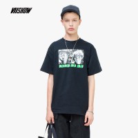 viishow2019夏季新款短袖T恤男 潮牌男士圆领半袖体恤青年帅气