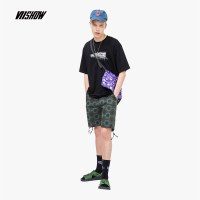 viishow2019夏季新款休闲短裤男 潮牌男士迷彩五分裤韩版宽松裤子