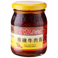友加香辣牛肉酱240g下饭拌饭佐餐面米线辣酱烹饪火锅蘸酱配料调味