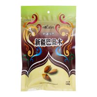 味正品 坚果炒货零食小吃 新疆特产椒盐味手剥巴旦木180g