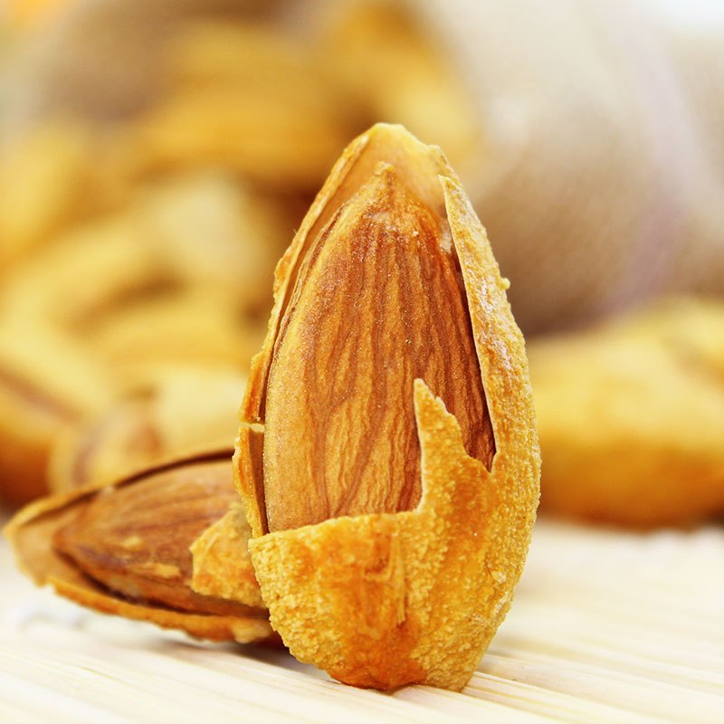 味正品坚果炒货零食小吃新疆特产椒盐味手剥巴旦木180g