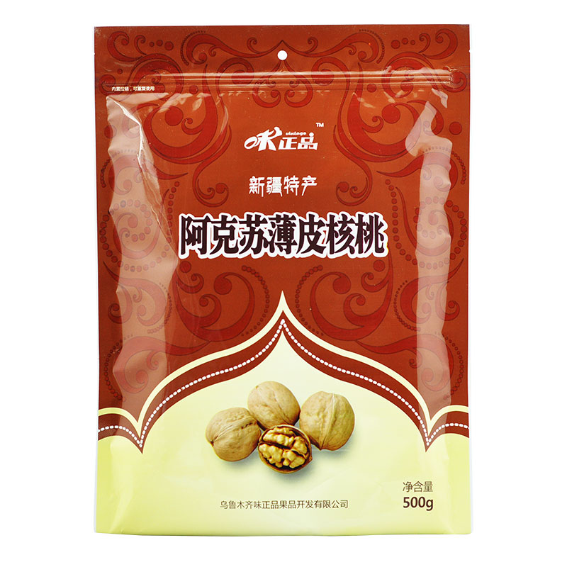 味正品新疆阿克苏薄皮核桃500g