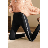 轩兹打底裤女外穿紧身小脚裤秋2019新款韩版显瘦黑色铅笔裤九分裤