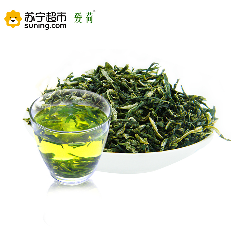 爱荷纯荷叶茶50g嫩荷叶现制天然花草茶叶