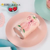 屈姑优选新品糖水黄桃罐头425g/罐 水果罐头
