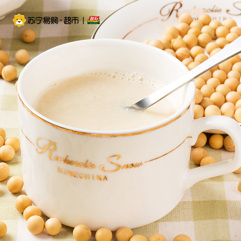 [苏宁超市]智力高钙型豆奶粉700g营养早餐食品速溶豆奶 独立包装