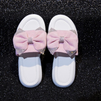 格瑞迪欧 仙女的鞋复古夏2018新款蝴蝶结森系中跟少女温柔鞋平底粗跟学生火8730