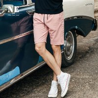 伯爵卓尔运动男士短裤2018夏季新品青年修身休闲刺绣潮夏天五分裤