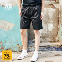 伯爵卓尔五分裤男短裤18夏季新品黑色裤子韩版潮流宽松运动休闲裤