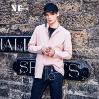 【狂暑特卖】伯爵卓尔2017秋季新品立领潮版修身男长袖衬衫