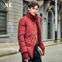伯爵卓尔男装秋冬修身棉服 高领潮男冬天棉袄外套