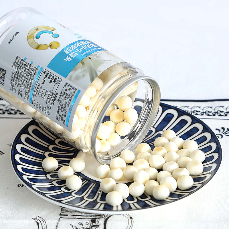 贝兜 猴菇饼干香蕉核桃小小馒头110g/罐