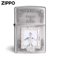 zippo芝宝正版打火机 天使还是魔鬼正品防风煤油打火机
