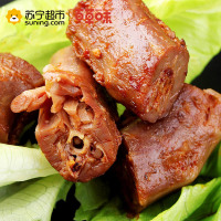 百草味（BE&CHEERY）鸭脖(甜辣)170g/袋 肉类 鸭脖 甜辣味 百草味出品
