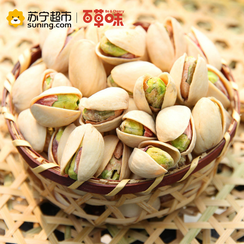 百草味（BE&CHEERY）开心果（盐焗味）100g/袋 坚果类 开心果 盐焗味 百草味出品