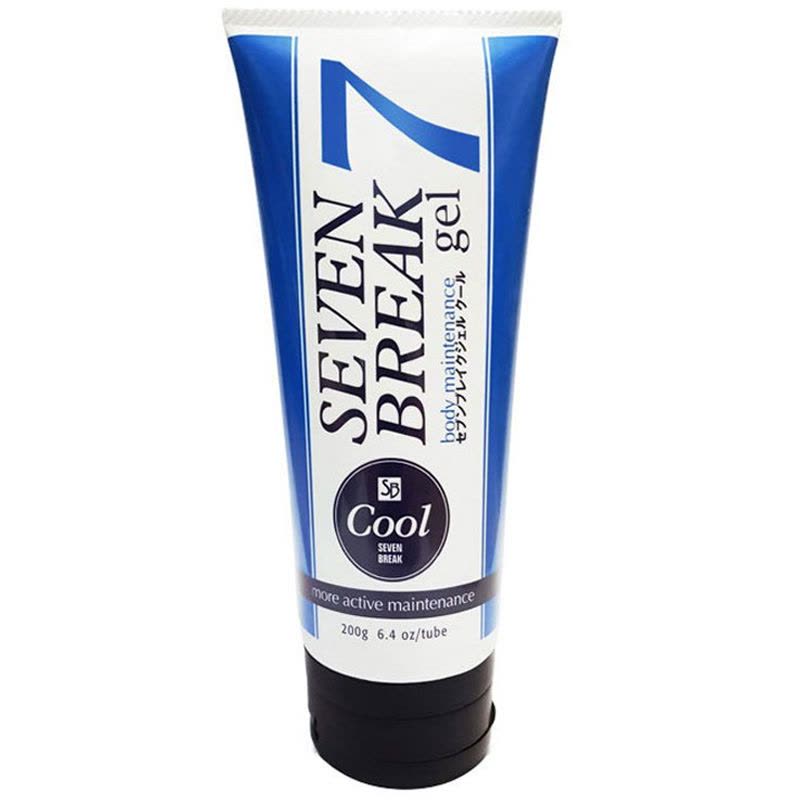 Seven break 7日清爽纤体按摩膏 蓝色瘦身瘦腿 200g/瓶 日本原装进口图片