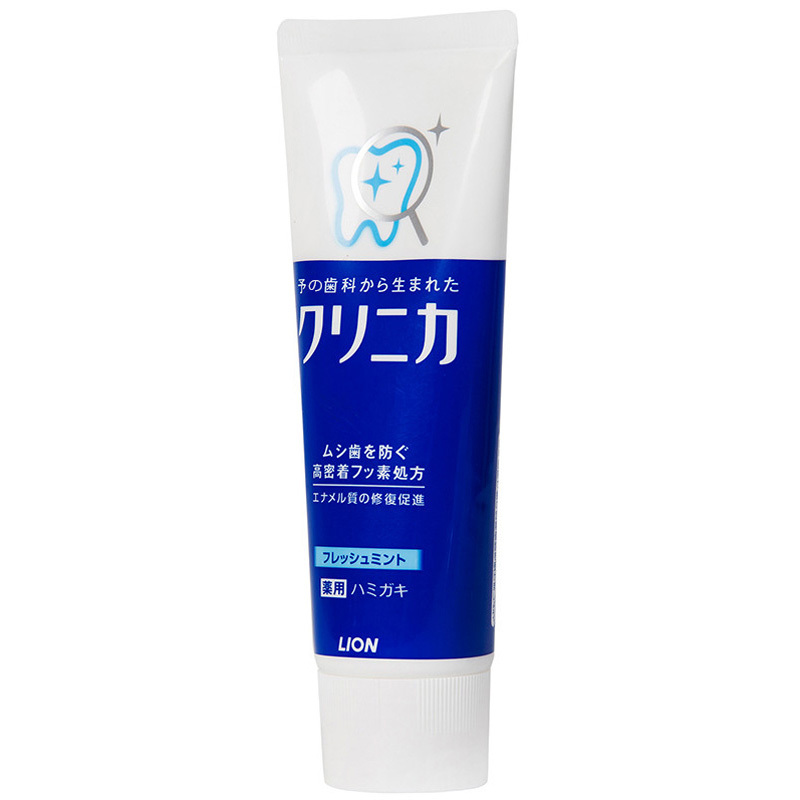 Lion狮王牙膏 齿力佳健齿牙膏 蓝条超爽薄荷味 130g/支 日本原装进口