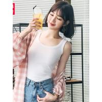 韩都衣舍2019春装新款女装韩版紧身纯色打底小吊带EQ12347婋0216