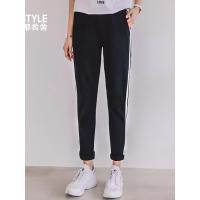 韩都衣舍2019春装新款韩版哈伦裤运动裤宽松学生休闲裤女MY1176沐