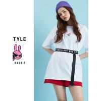 [IP联名]韩都衣舍2019夏装新款韩版宽松时尚印花短袖T恤EB0181璎