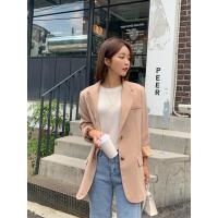 韩都衣舍2019秋装新款女装网红气质小西服外套长袖西装女PV9248勝